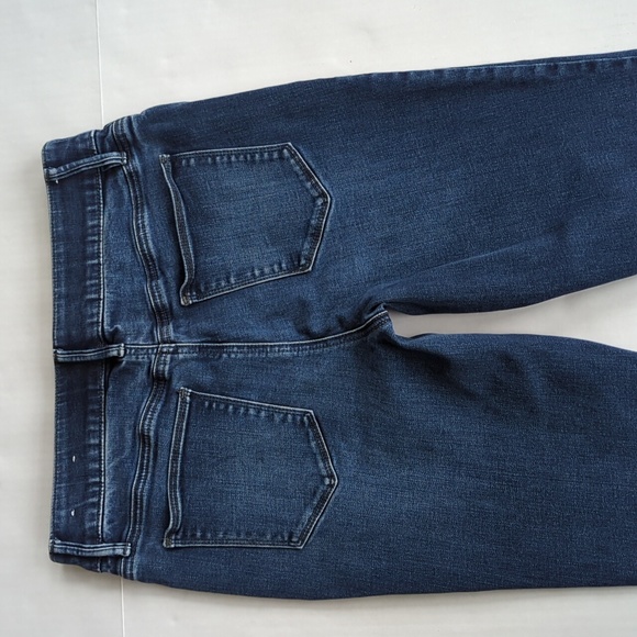 Chico's Distressed Whiskering Skinny Jeans 4R Blue - Picture 8 of 16
